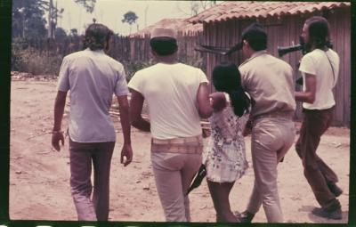 Filmagens de "Iracema: uma transa amazônica", com direção de Jorge Bodanzky e Orlando Senna