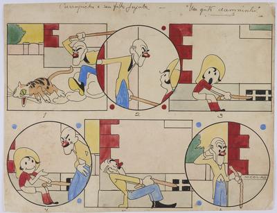 Carrapicho e seu filho Jujuba