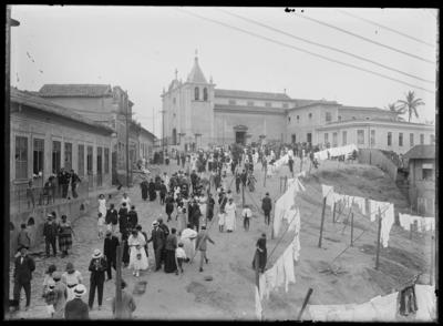Morro do Castelo - Igreja de São Sebastião dos Capuchinhos; transladação dos restos mortais de Estácio de Sá