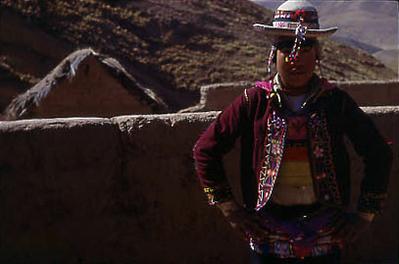 Série Bolívia - População local