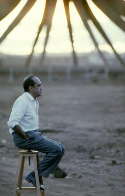 Oscar Niemeyer na Catedral Metropolitana de Brasília