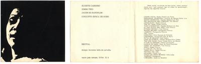 Elizeth Cardoso / Zimbo Trio / Jacob do Bandolim / Conjunto Época de Ouro