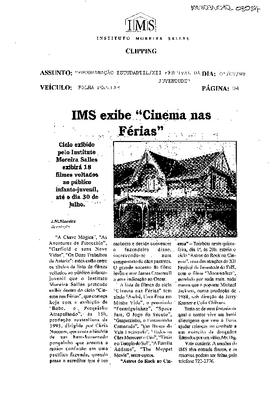 IMS exibe "Cinema nas Férias"