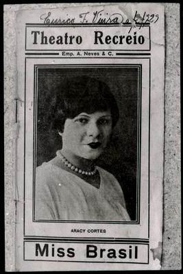 Aracy Cortes (reprodução de folheto)