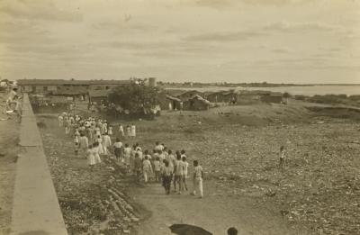 Rito funerário nas proximidades do rio São Francisco