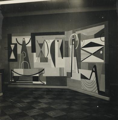 Painel de Burle Marx, no Aeroporto Internacional do Galeão