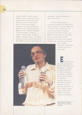 Os grandes mestres da MPB: Baden Powell o mestre do violão