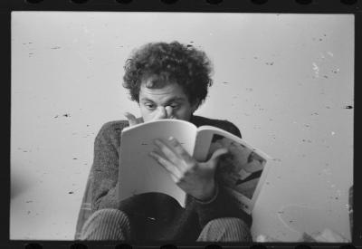 Luiz Carlos Ripper e Lena, na casa de Jorge, antes de viagem para locações do filme do Caca Diegues