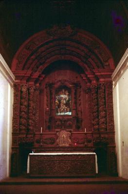Igreja de Nossa Senhora dos Prazeres - altar mor