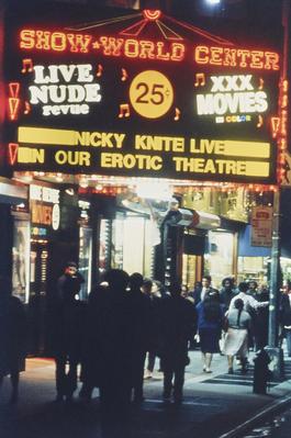 Placas, letreiros e cartazes: "Show World Center"