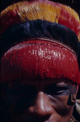 Série Xingu - Homem adornado para a Festa do Jawari