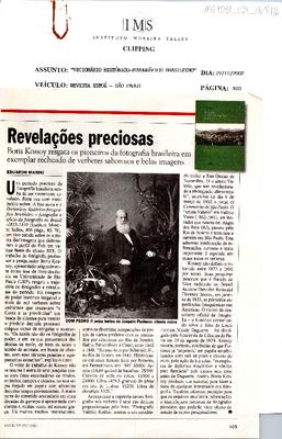 Revelações preciosas