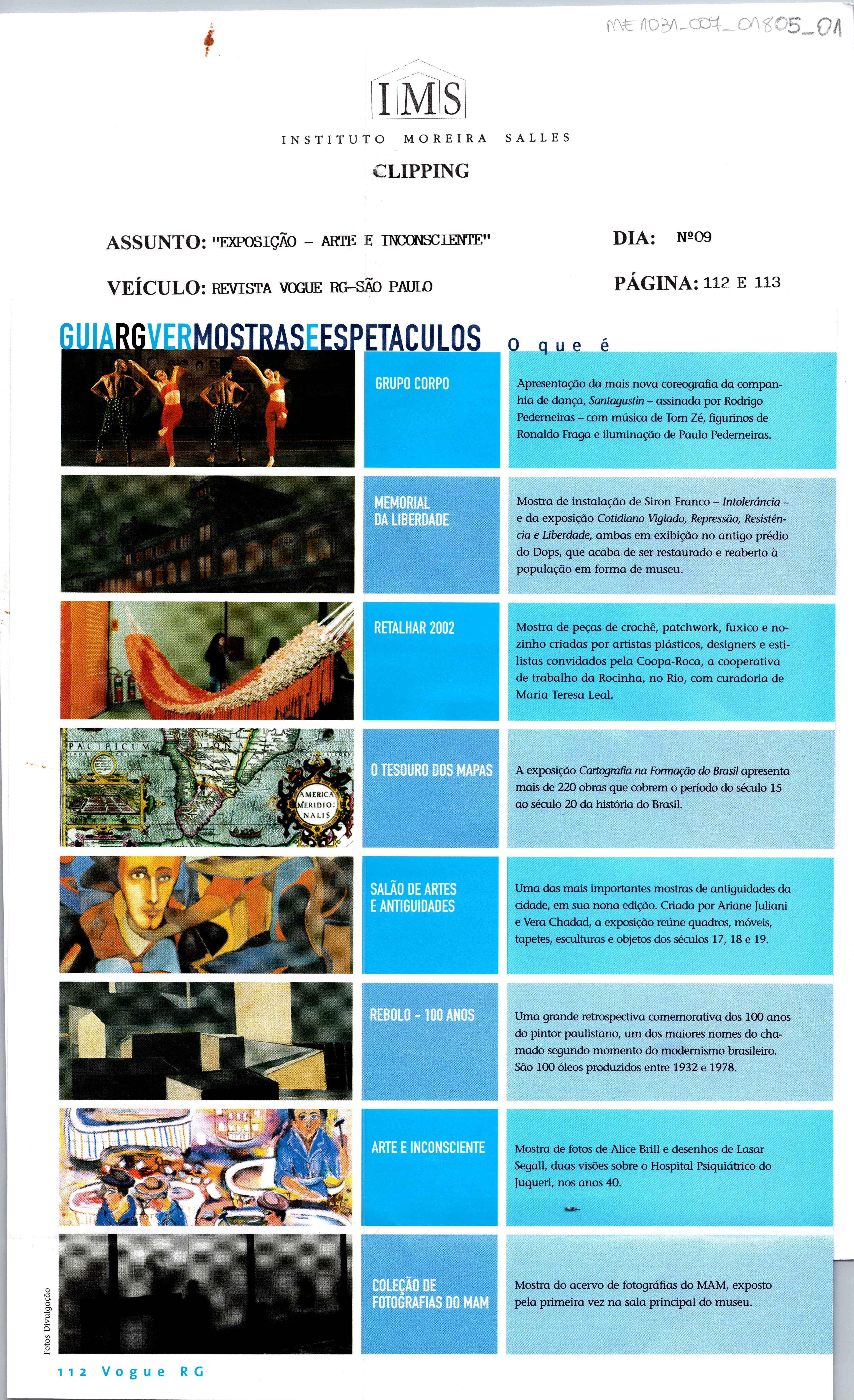 Guia GR ver mostras e espetáculos