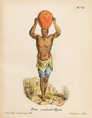 (Preto vendendo água)