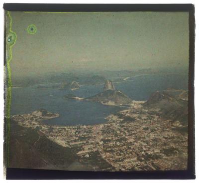 Enseada e bairro de Botafogo vistos do Morro do Corcovado