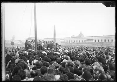 Getúlio Vargas em comício da Aliança Liberal