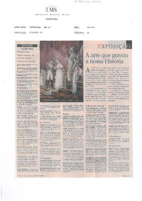 Exposião: A arte que gravou a nossa História