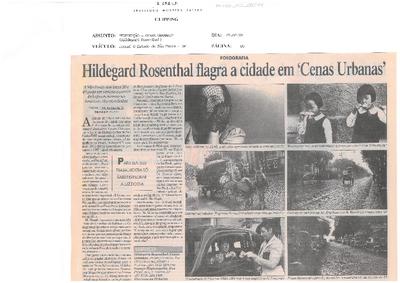 Hildegard Rosenthal flagra a cidade em "Cenas Urbanas"