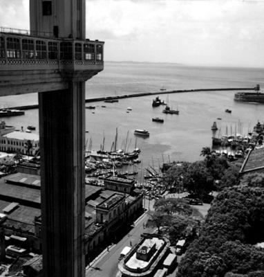 Baía de Todos os Santos a partir do Elevador Lacerda