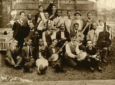 Grupo de músicos de choro