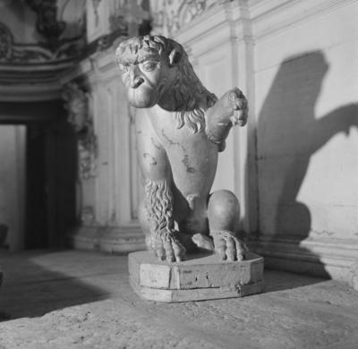 Ouro Preto, Leão de Eça, de autoria de Aleijadinho