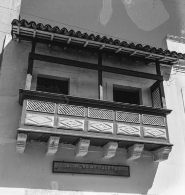 Sobrado mourisco na Rua do Amparo