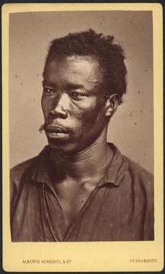 Retrato - homem negro não identificado