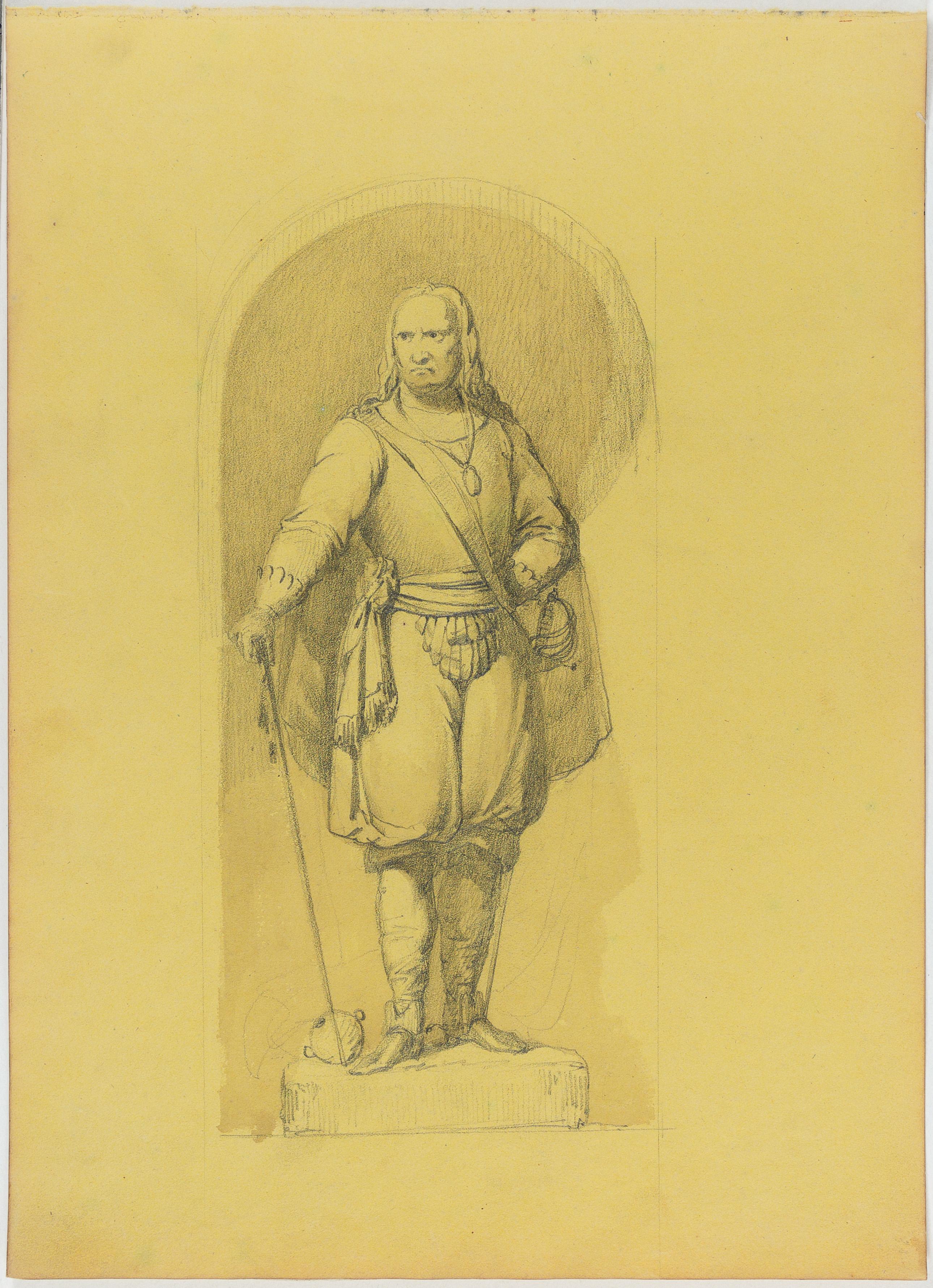 [Estudo para figura masculina]