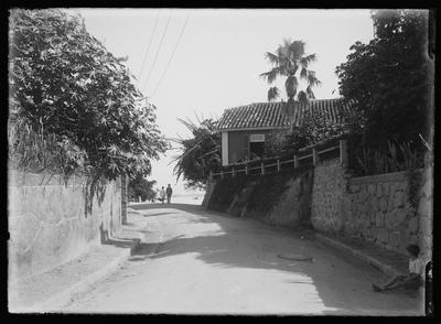 Ladeira do Vicente, ao fundo, a praia Doutor Aristão, atual praia da Moreninha