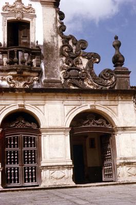 Igreja de São Francisco - parte da fachada