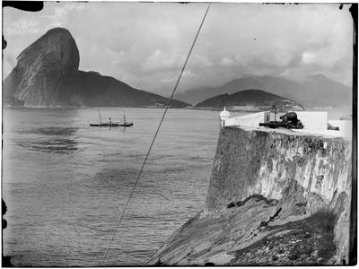 Vista do Pão de Açúcar a partir da Fortaleza de Santa Cruz