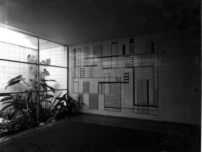 Painel da residência Antônio Ceppas, autoria de Burle Marx