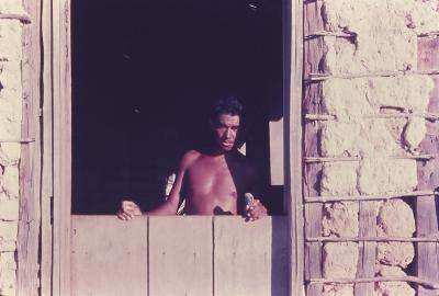 Vila de pescadores no litoral sul, próximo ao Quilombo de Sibaúma