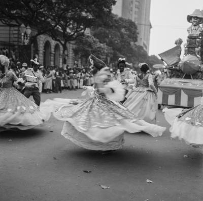 Desfile da escola de samba Portela