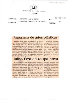 Panorama de Artes Plásticas