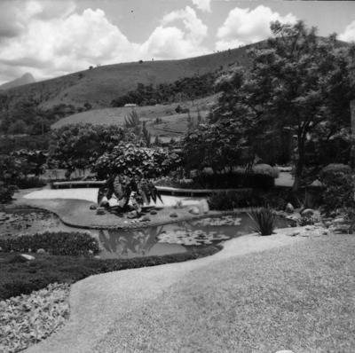 Residência de Carlos Somlo, projeto paisagístico de Burle Marx