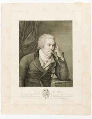 Jllmo. e Exmo. Senhor Antonio de Araujo de Azevedo, do Concelho de Sua Magestade Fidelma. Commdor. de S. Pedro do Sul da Ord. de Christo, Ministro e Secret. de Estado dos Neg. Estrang. e da Guerra. &.&.