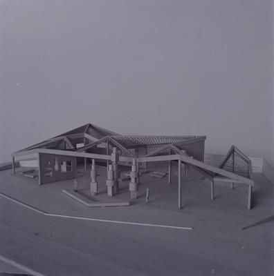 Maquete da Praça Alberto Dalva Simão