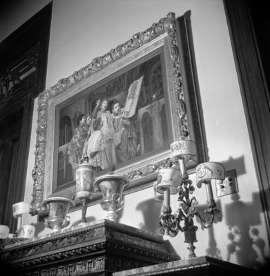 Aspectos internos do casarão do Parque Lage