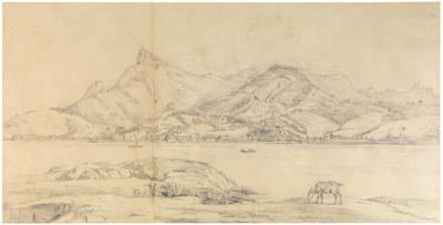 (Gloria vista da ilha de Villegagnon)