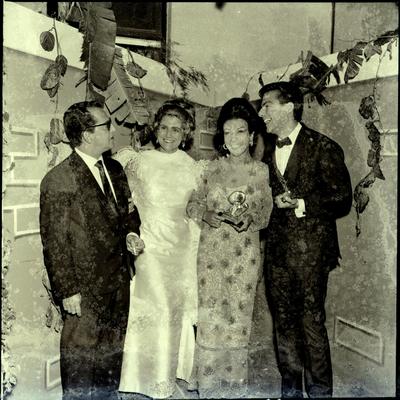 Denis Brean, Hebe Camargo, Elizeth Cardoso e Agnaldo Rayol