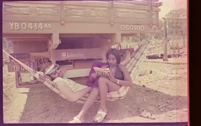 Filmagens de "Iracema: uma transa amazônica", com direção de Jorge Bodanzky e Orlando Senna