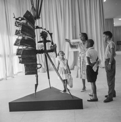 Exposição na primeira sede do Museu de Arte Moderna da Bahia