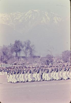 Desfile militar em comemoração à independência chilena
