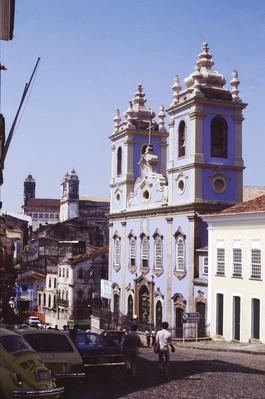 Ladeira do Pelourinho e Igreja de Nossa Senhora do Rosário