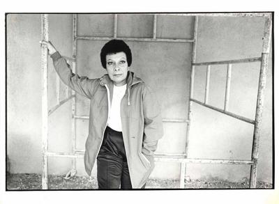 Elizeth Cardoso com andaime