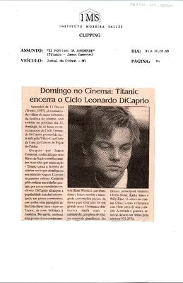 Domingo no Cinema: Titanic encerra o Ciclo Leonardo DiCaprio