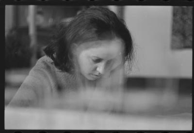 Luiz Carlos Ripper e Lena, na casa de Jorge, antes de viagem para locações do filme do Caca Diegues