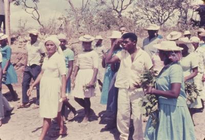 Romeiros na inauguração da Estátua do Padre Cícero