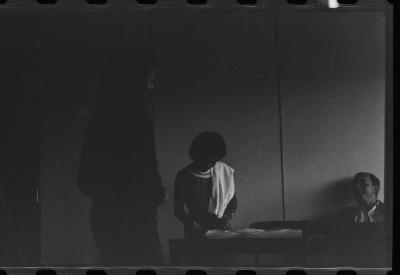 Lena Coelho dos Santos no alojamento dos professores (Colina)